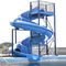 Κυκλώνων πισινών νερού μπλε χρώμα φίμπεργκλας φωτογραφικών διαφανειών ενός κομματιού για το πάρκο Aqua