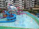 Κατοικημένο σπίτι νερού φίμπεργκλας πάρκων Aqua φωτογραφικών διαφανειών νερού παιδικών χαρών για τα παιδιά