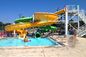 15m ύψος γυαλί ίνες πισίνα διαδρόμιο υδάτινο θέμα Splash εξοπλισμός διασκέδασης για παιδιά