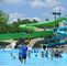 ODM Εξωτερικό Υδάτινο Θεματικό Πάρκο Αθλητικά Παιχνίδια Πεζοπορίες Tube Fiberglass Slide