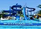 ODM Υδάτινο διασκέδαση Aqua Park Rides Fiberglass Slide για πισίνα