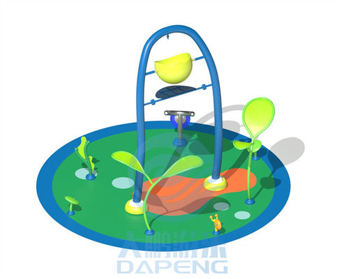 50 ㎡ Σχεδιασμός Παιδικού Aqua Park με Pad Splash Water, Spray Park με δάπεδο EPDM