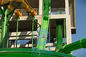 Διαφανής φωτογραφική διαφάνεια 16m νερού Aqualoop πράσινη ενήλικη Freefall φωτογραφική διαφάνεια νερού συστροφής