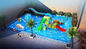 Αντι UV φωτογραφικές διαφάνειες οικογενειακού νερού φίμπεργκλας πάρκων ψεκασμού παιδικών χαρών πάρκων Aqua