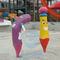 Πηγές μορφής μολυβιών ψεκασμού πάρκων Aqua για τη ζώνη παφλασμών παιδιών