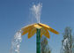 Ζωηρόχρωμη πηγή πάρκων νερού ύφους λουλουδιών μαξιλαριών παφλασμών νερού πάρκων Aqua 3.0m ύψος