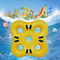 Κίτρινο παχυνμένο πλαστικό δαχτυλίδι κολύμβησης Kayak για το πάρκο νερού Slide Play