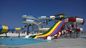 ODM Υδάτινο εξοπλισμό Πάρκο Καρναβάλι βόλτα πισίνα Συσκευές γυαλωσίνιου διαδρόμου για παιδιά