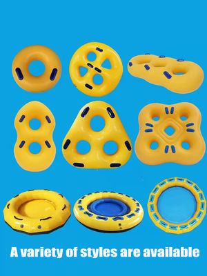Πάρκο θέασης Aqua Slide Swim Ring φουσκωτό με λαβή για παιχνίδι νερού