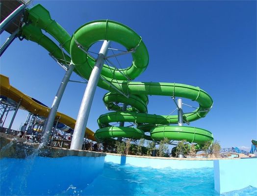 Πάρκο νερού από γυαλί ίνες OEM 2 άτομα Aqua Attract Πάρκο παιχνιδιών