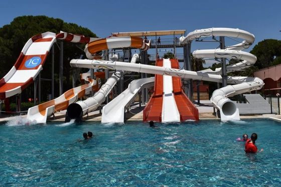1 Άνθρωποι Πύργος πισίνα υαλοπίνακας υδρατρείο 7m πλάτος