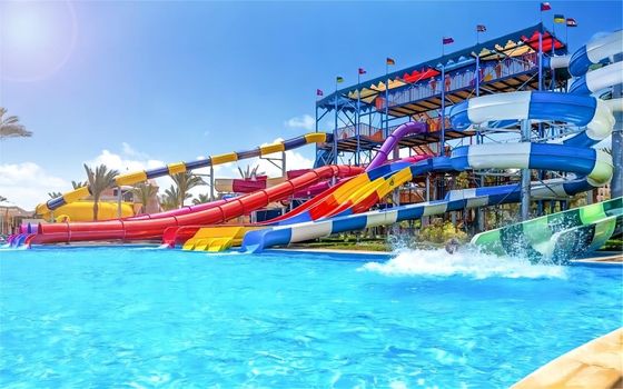Ατραξιόν Kid Water Park Σλάιντ 5m πλάτος για πισίνα