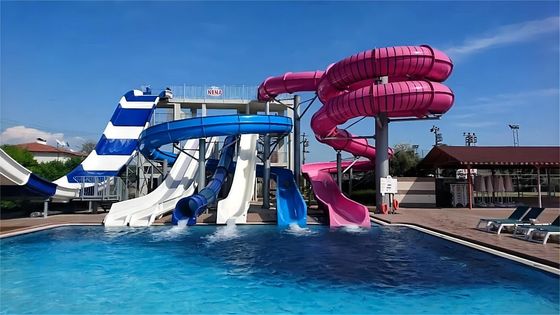 OEM Προσαρμοσμένο Aqua Water Park Ιδιωτική πισίνα σωλήνα υαλοπλαστικής διαφάνειας