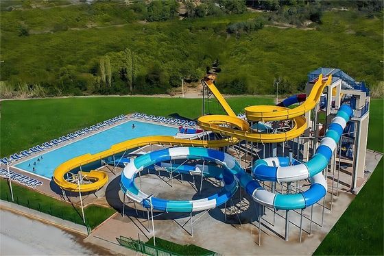 OEM Εξωτερικό Πάρκο νερού Πάρκο διασκέδασης Πεζοπορίες Παιδικό σλάιντ για παιδιά