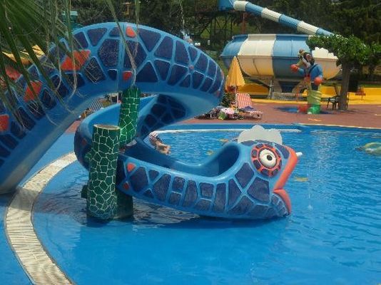 Εξωτερικό Πάρκο Διασκέδασης Κάρναβαλ Παιχνίδια Νερού Φίδι υαλοπίνακα