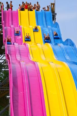 Υδροχλωρίδιο υδρατρείο διασκέδαση υψηλής ταχύτητας οικογένεια για το πάρκο νερού