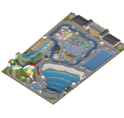 Καλή τιμή. 20000 SQM Aqua Park Design Master Plan Custom Water Theme Park Design for Resorts σε απευθείας σύνδεση