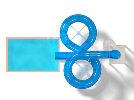 Καλή τιμή. 6m Height Commercial Water Slide with >150 Person Capacity and 30-60 Days Delivery σε απευθείας σύνδεση