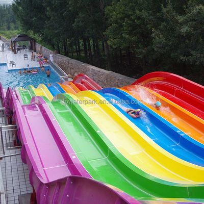 Καλή τιμή. Commercial Large Rainbow Water Park Slide with 6-10mm Thickness Fiberglass and Service Life Over 10 Years σε απευθείας σύνδεση