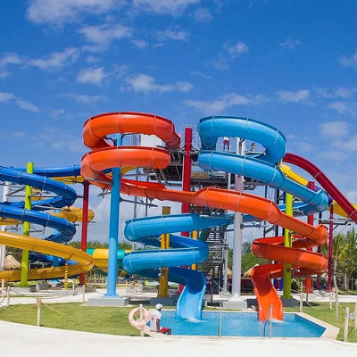 Καλή τιμή. Customized Colorful or Customized Fiberglass Slide for Residential and Resort Hotel Water Parks σε απευθείας σύνδεση