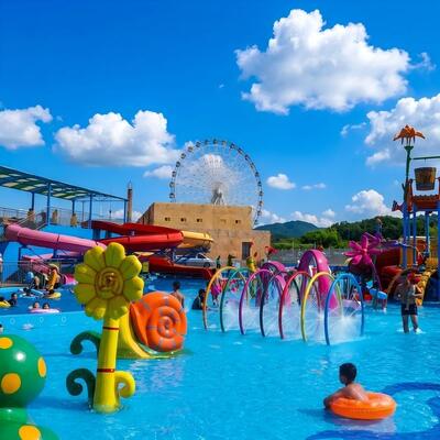 Καλή τιμή. Διαδραστικό Flower Apple House Rainbow Splash Pad Equipment for Children Pool Water Park με πιστοποιητικό CE σε απευθείας σύνδεση