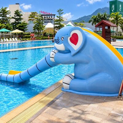 ποιότητας Pads de Salpicos de Animais Recursos Interativos de Pulverização de Fibra de Vidro para Equipamentos de Brincadeira Aquática Piscina Infantil Εργοστάσιο