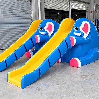 Ποιότητα Slides νερού από fiberglass με θέμα ζώα για πισίνες για παιδιά με μονές ή διπλές λωρίδες ROHS Εργοστάσιο