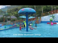 Εξοπλισμός για το Aqua Park Παιδικά Παιχνίδια πισίνας Υδραργύρισμα Νερό Μανιτάρι Swing Set, Πάρκα νερό