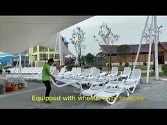 Συσκευές πισίνας αυλής, αναψυχή φορητό αναδιπλούμενο ξαπλώστρο, βόλτες στην πισίνα