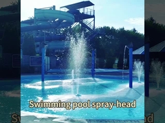 Ατσάλι και χάλκινο τερματικό τούνελ, εξοπλισμός για την πισίνα