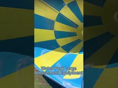 Ανθεκτικό στις υπεριώδεις ακτινοβολίες 14μ υδάτινο πάρκο διαδρόμιο εμπορικής διαδρομής